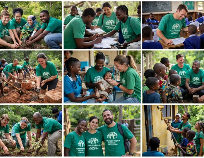 Community Volunteering programs in Tanzania